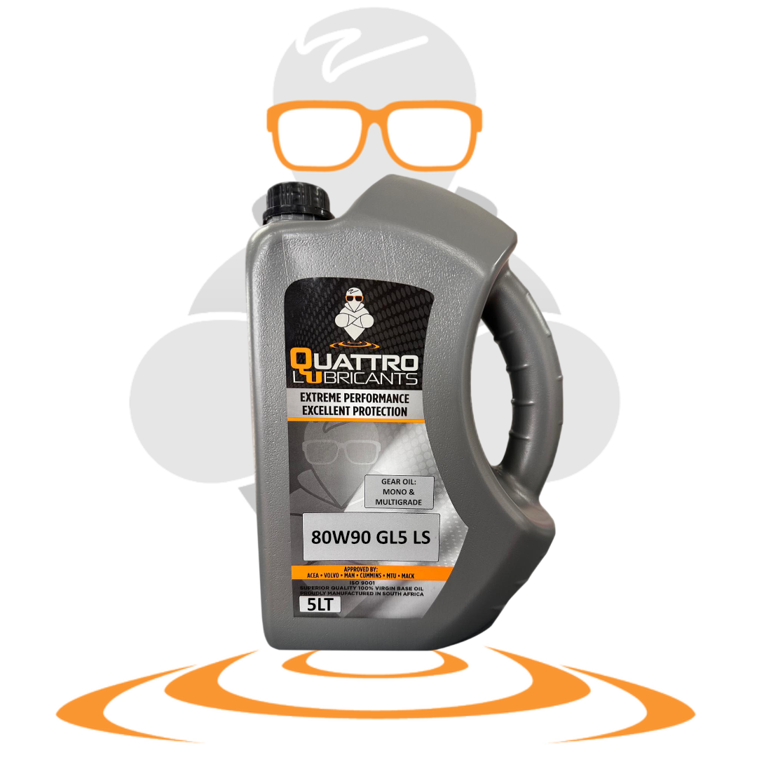 80W90 GL5 LS - Quattro Lubricants