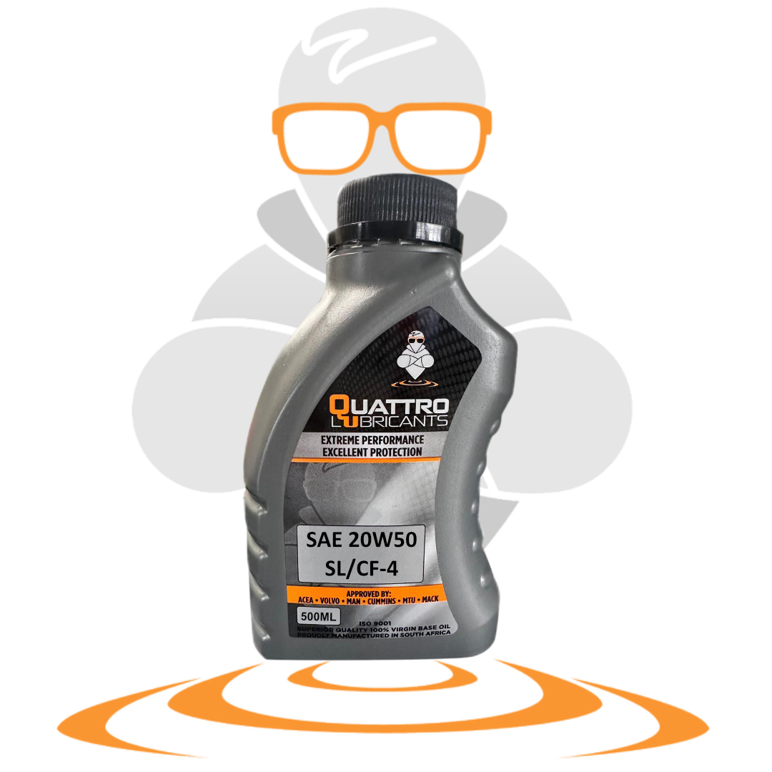SAE 20W50 SL/CF-4 - Quattro Lubricants