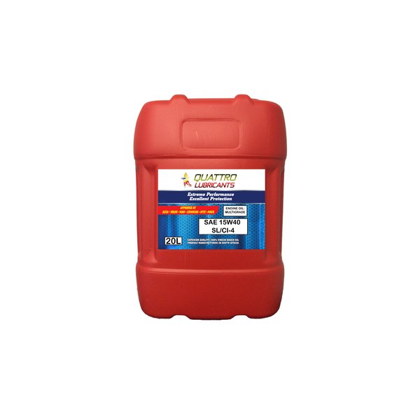 SAE 15W40 SL/CI-4 – Quattro Lubricants
